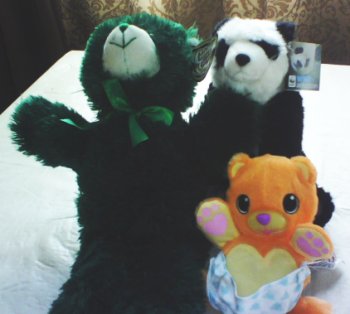 bears from Bfly, Guppie, and Nanassi